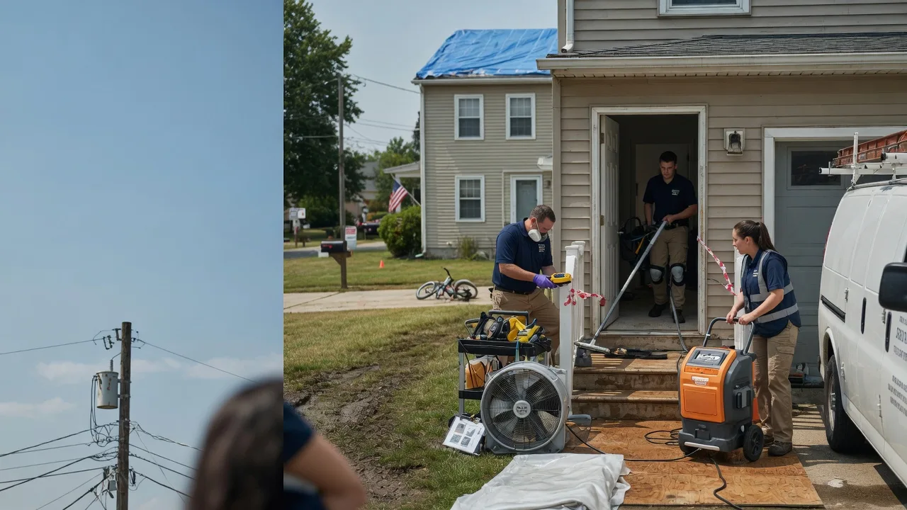 Water Damage Repair in Oneida, PA near me